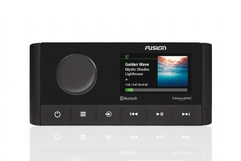 Fusion MS-RA210 marine stereo with DSP, Bluetooth, and NMEA 2000