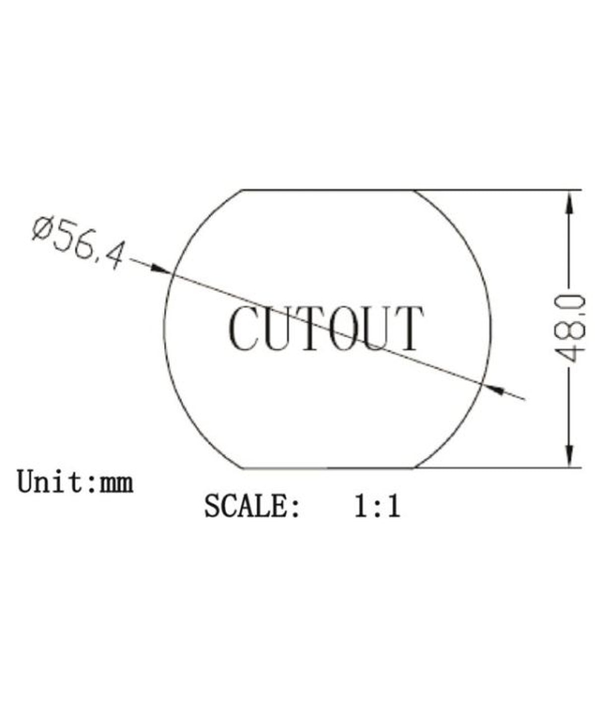 Talamex Heklicht opbouw RVS rond LED 12543009