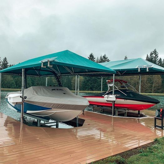 Basta Boatlifts Hydraulischer Bootslift 6.7K61 – mit Solarpanel