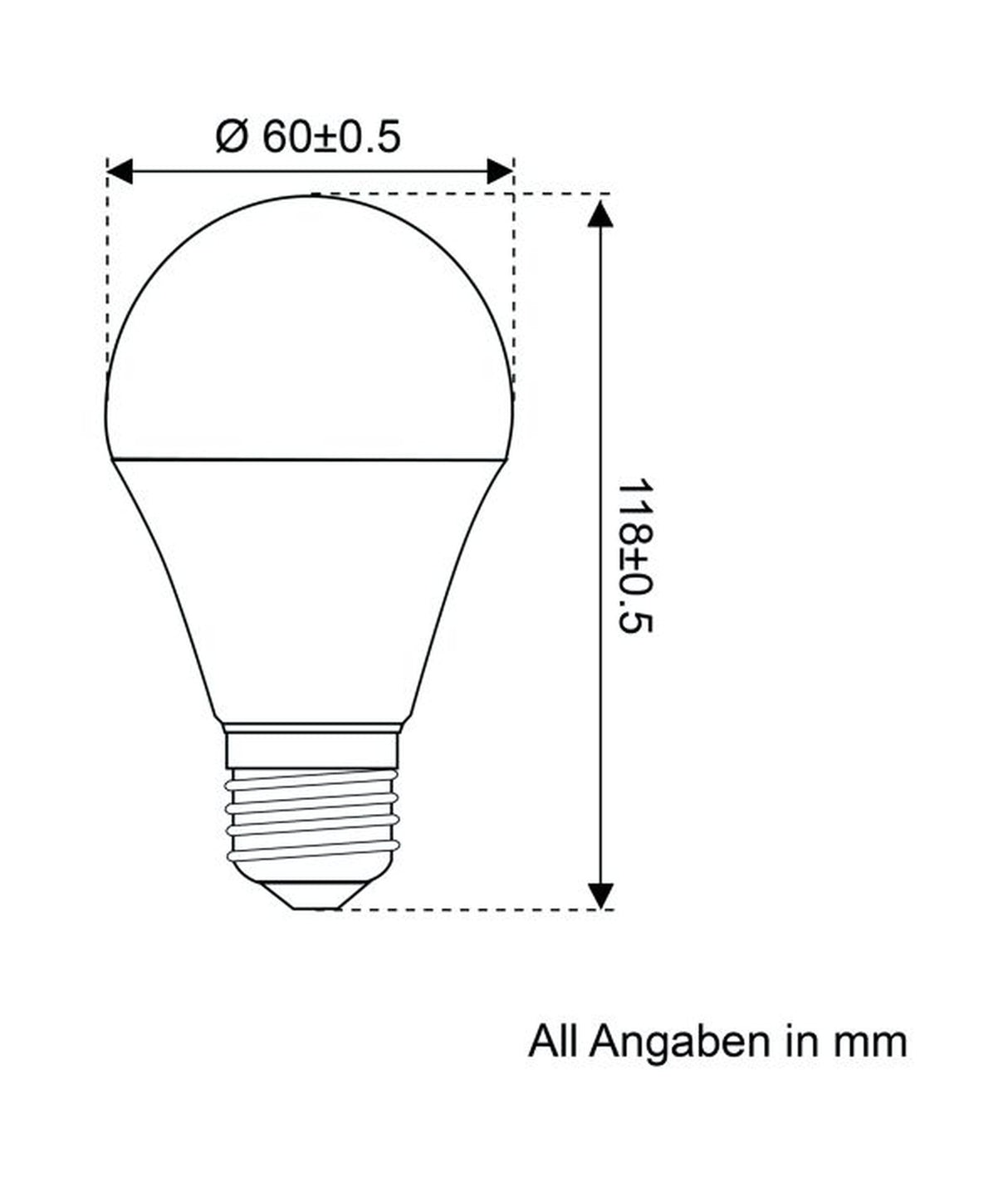 Talamex Ledlamp led9 10-36V E27