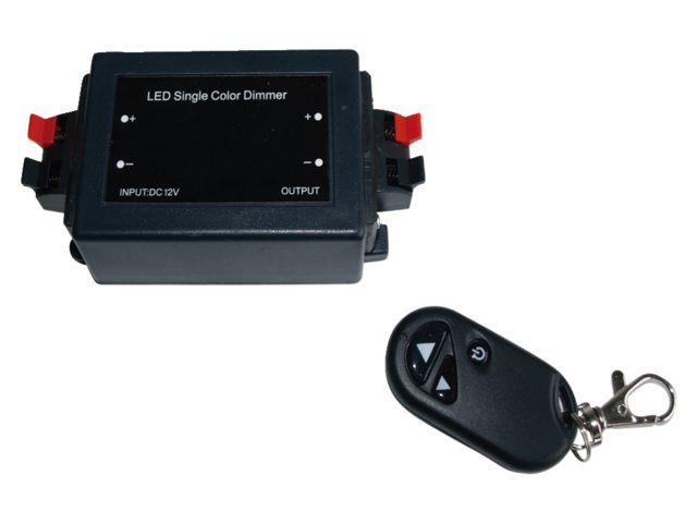 Led dimmer 12-24V dc. max 8A