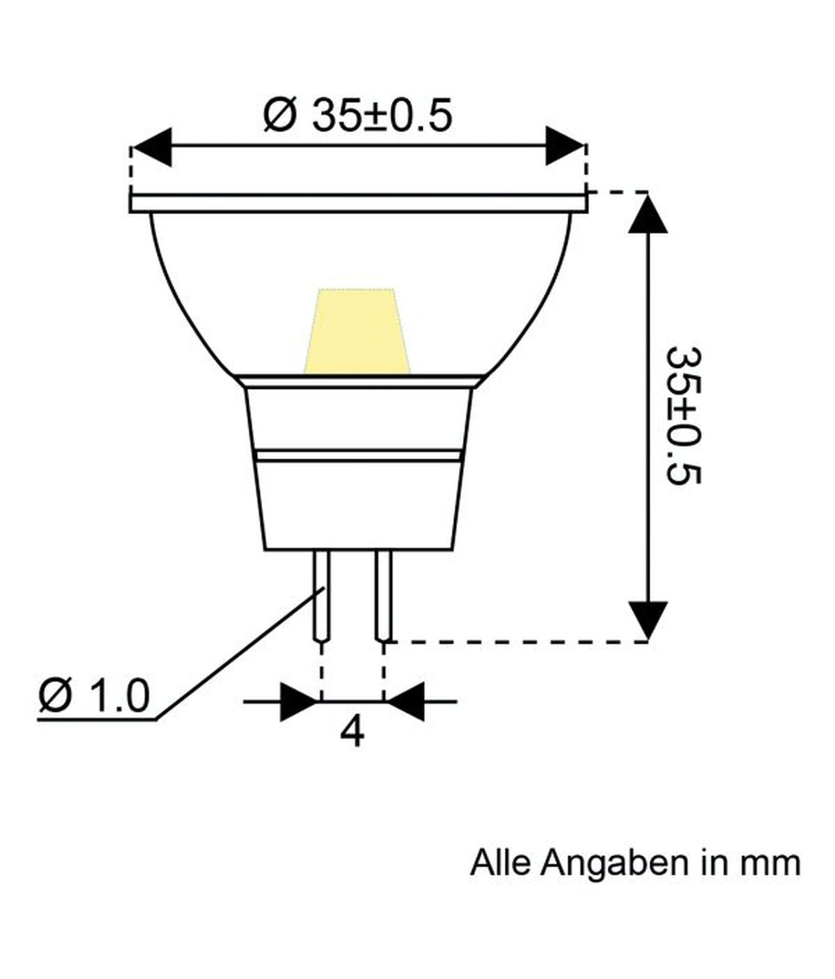 Talamex Ledlamp 1.5cu 10-30V GU4