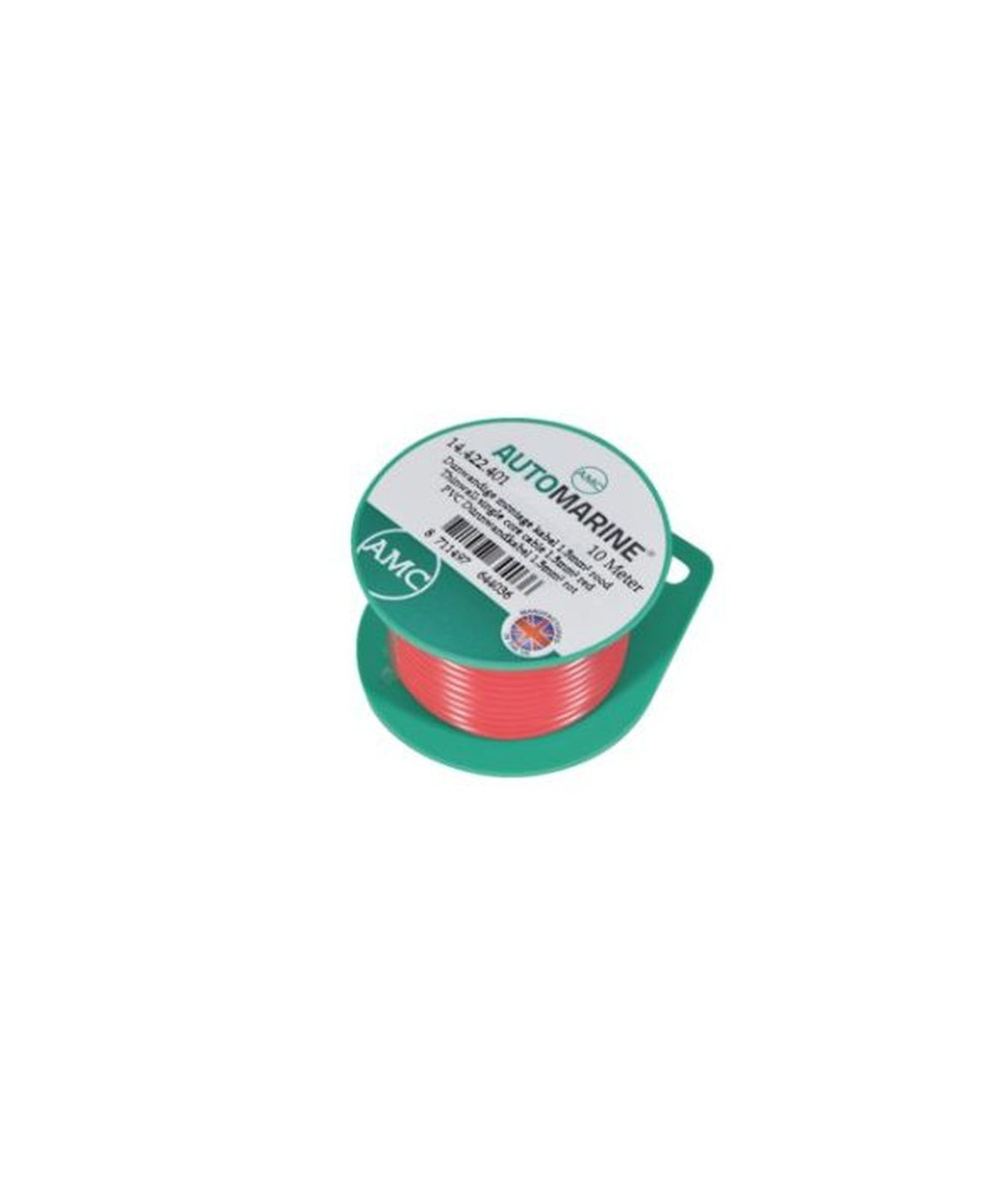 Talamex cavo di montaggio robusto 1,5 mm² rosso (10 m) – cavo 12V/24V
