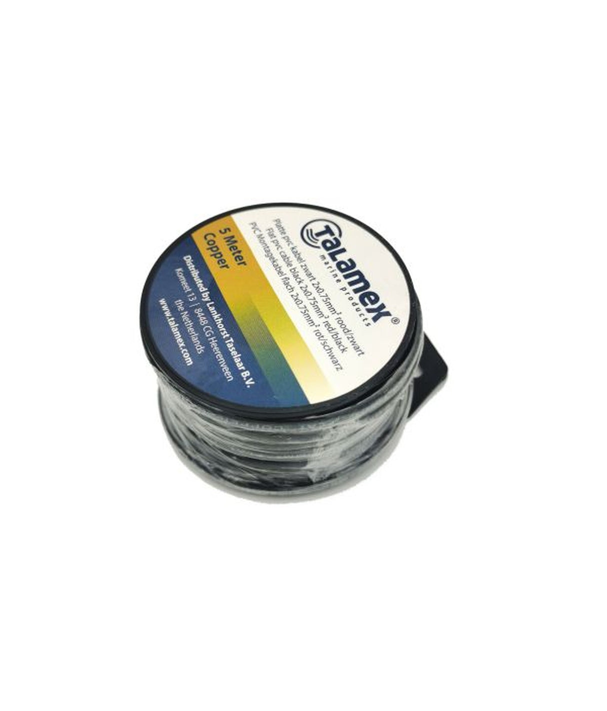 Talamex cavo di montaggio robusto 1,5 mm² rosso (10 m) – cavo 12V/24V