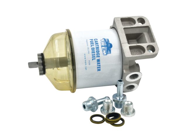 Scheidingsfilter met reservoir transparant