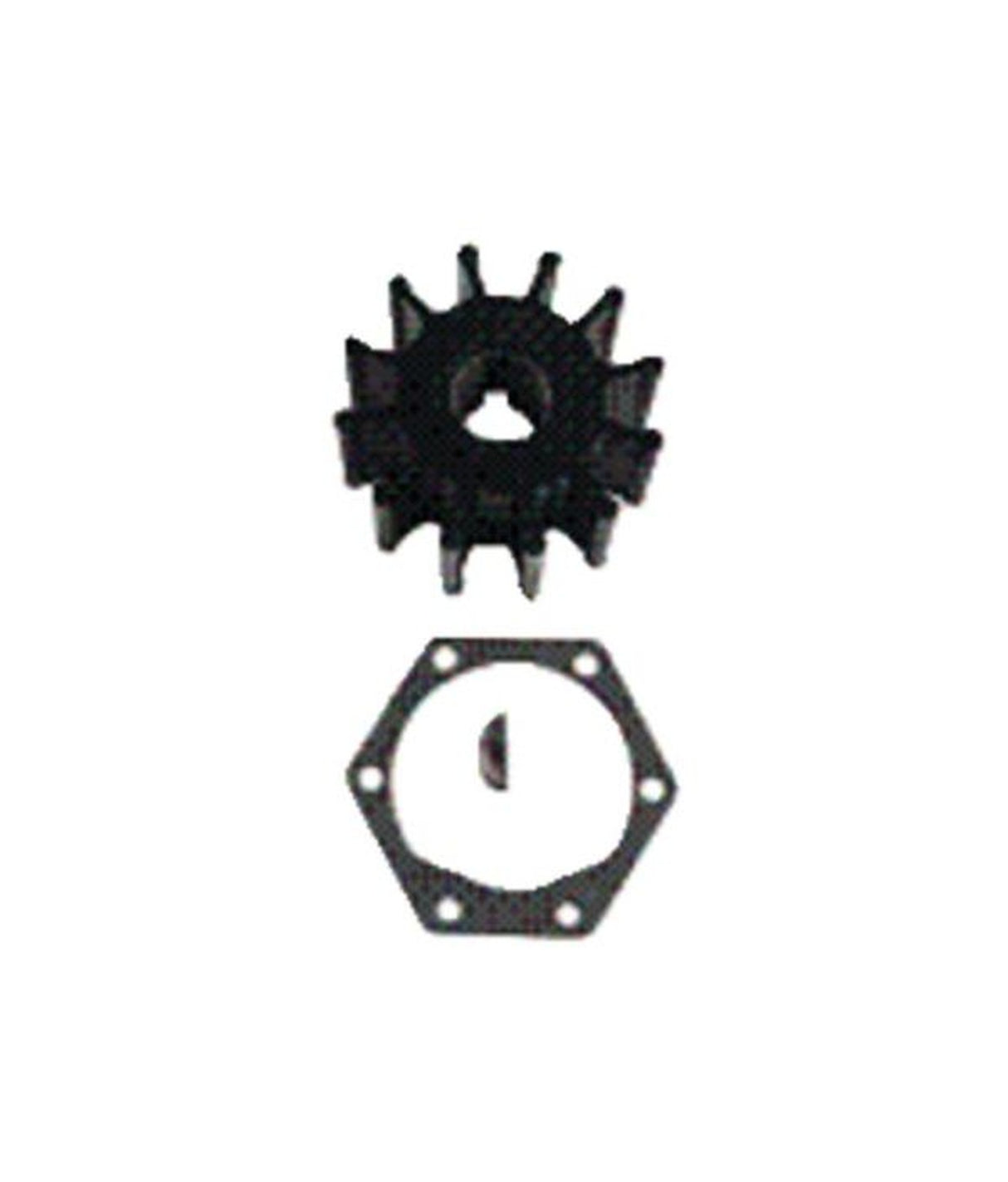 Talamex turbine intérieure en nitrile avec entraînement par clavette, joint et capuchon 17200208