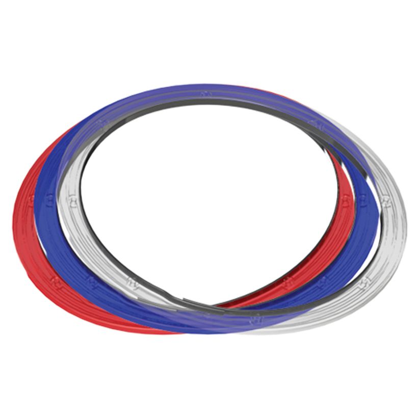 Roswell Marine Audio Anillo Nocturno LED 16.5 cm rojo