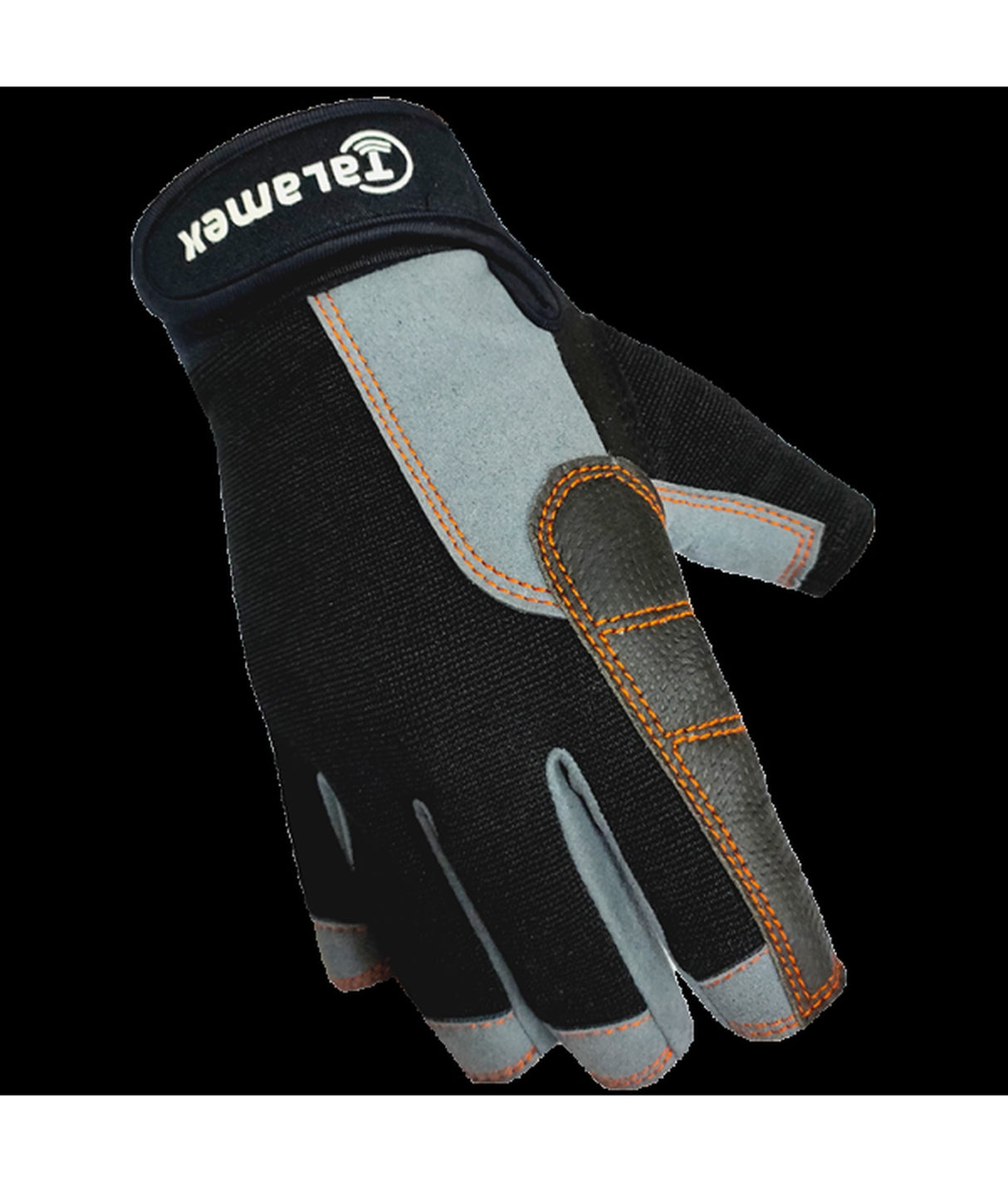 Talamex guante de vela stretch deporte corto M 20808002 – puntas de los dedos abiertas