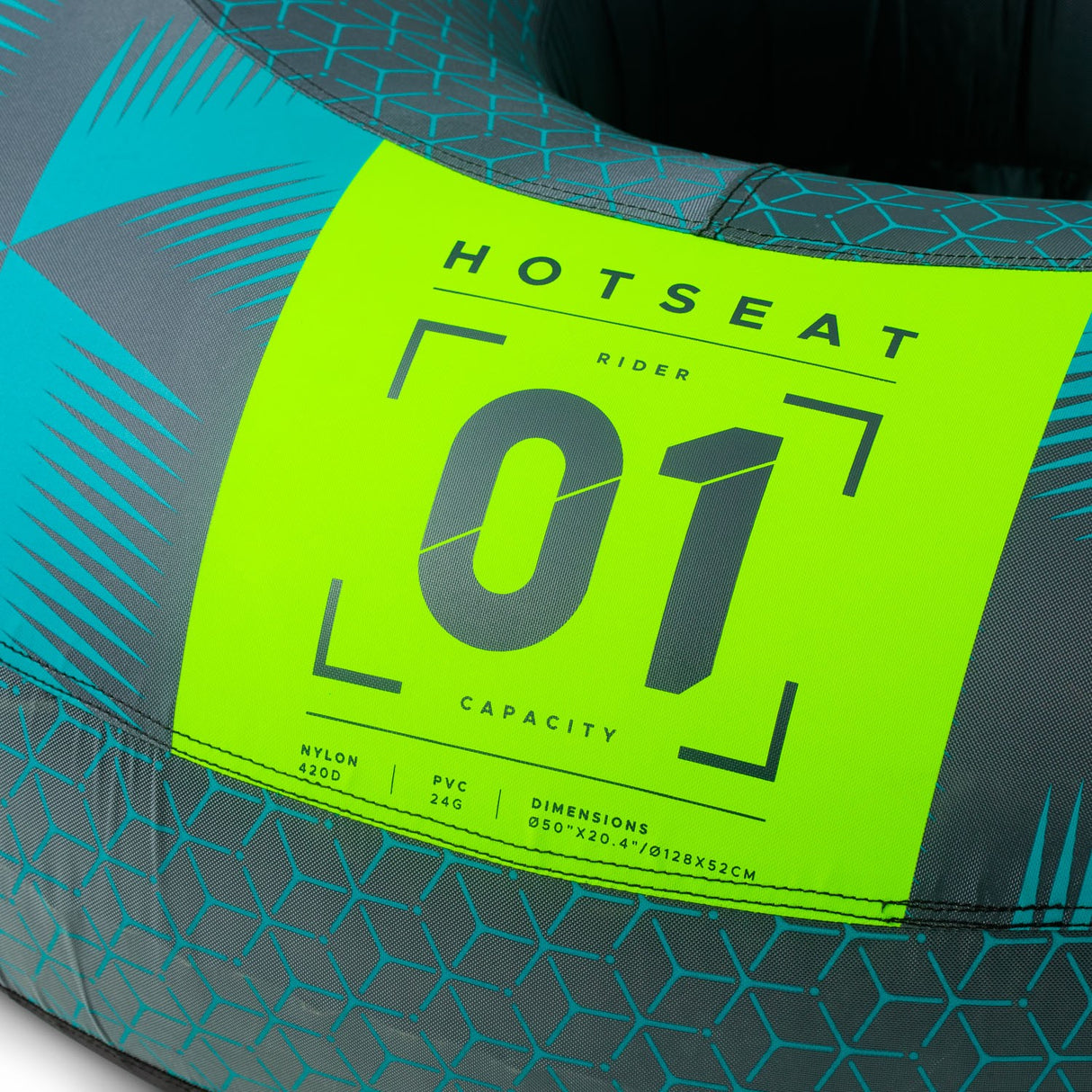 Jobe Hotseat Funtube 1P Bleu Acier