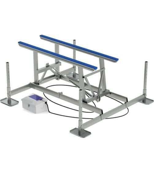 Basta Boatlifts Hydraulischer Aluminium-Bootslift 4.5K53 93,98-134,62 cm