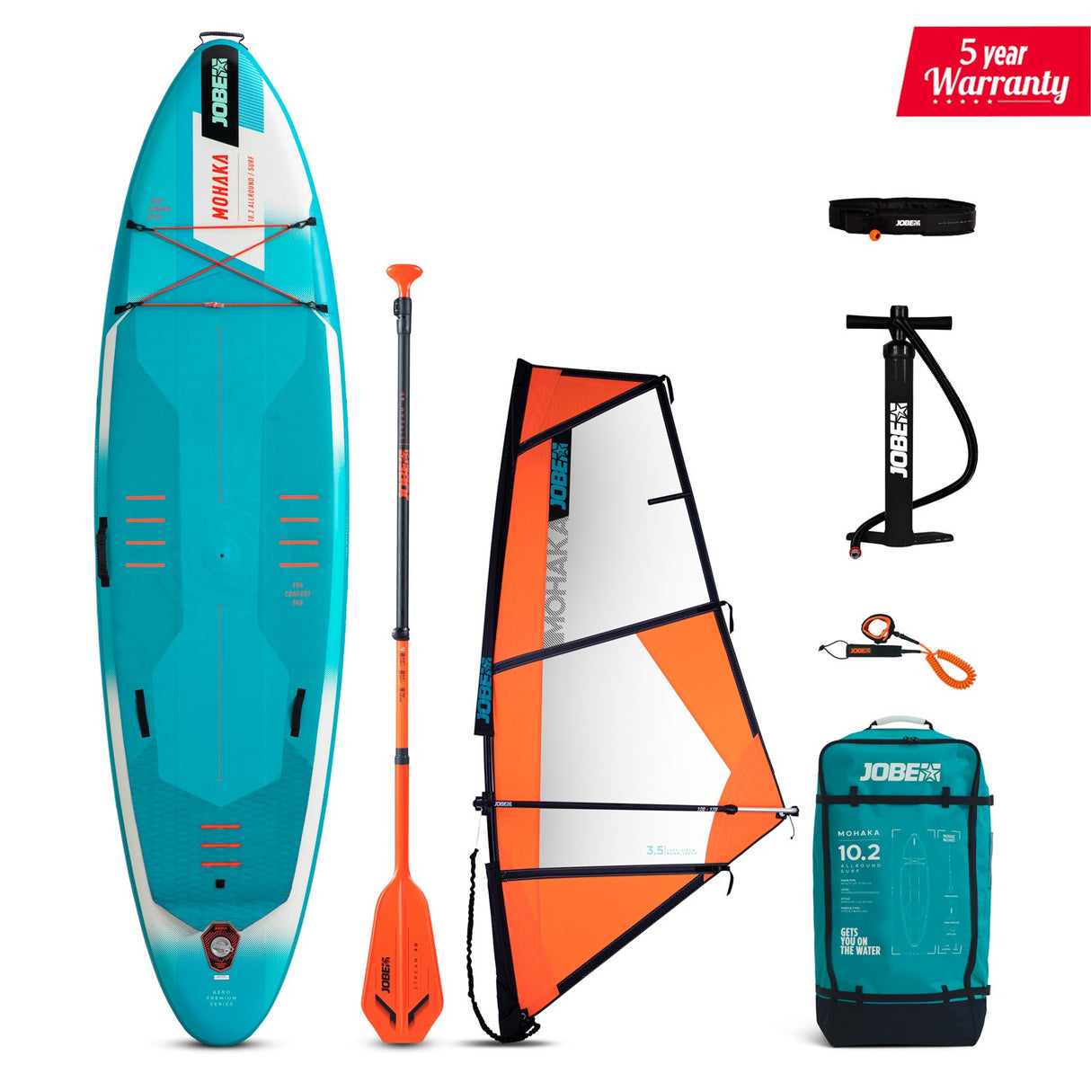 Jobe Aero Mohaka 10'2 + SUP Vela