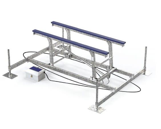 Basta Boatlifts élévateur hydraulique pour bateau 5K51 – acier galvanisé
