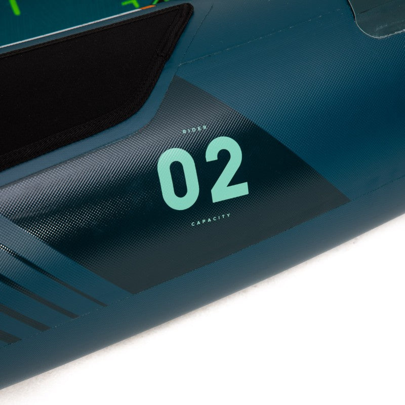 Jobe Gama opblaasbare kajak Atlantic Green 365 cm