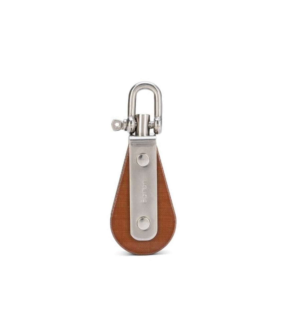 Barton Tufnol Block mit Wirbel 1-Scheibe 30mm für Leine 10mm