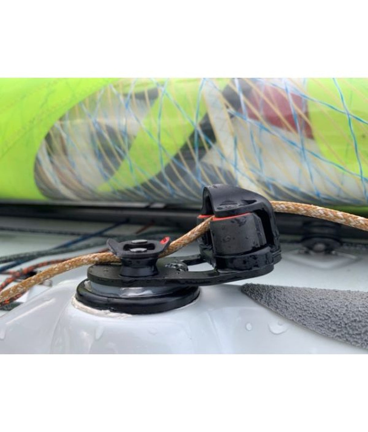 Ronstan RF70 draaibare klemvoet 360° met 15 mm BB-schijven