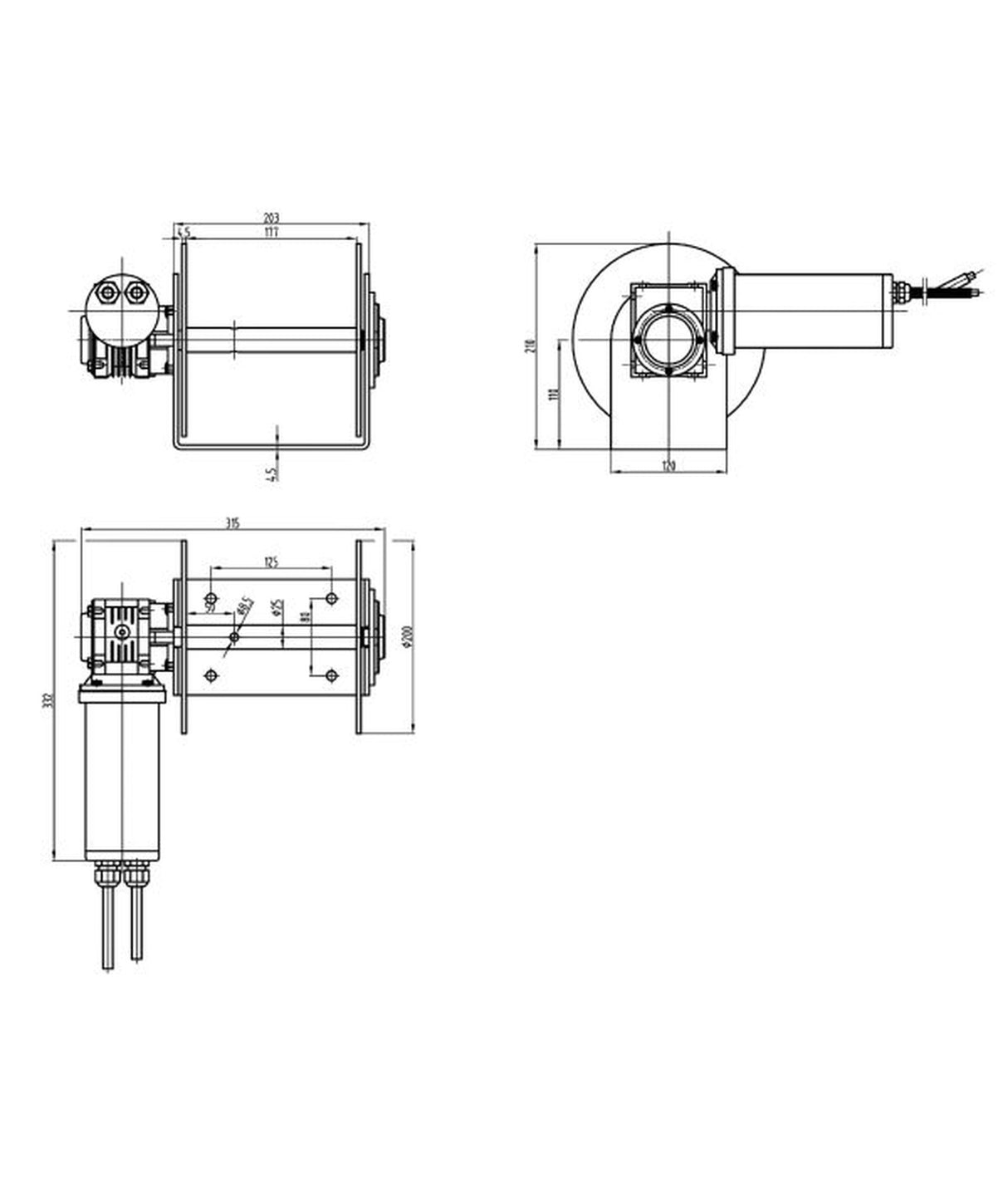 Set Savwinch Signature Series Drumlier 880SS – ankerlier