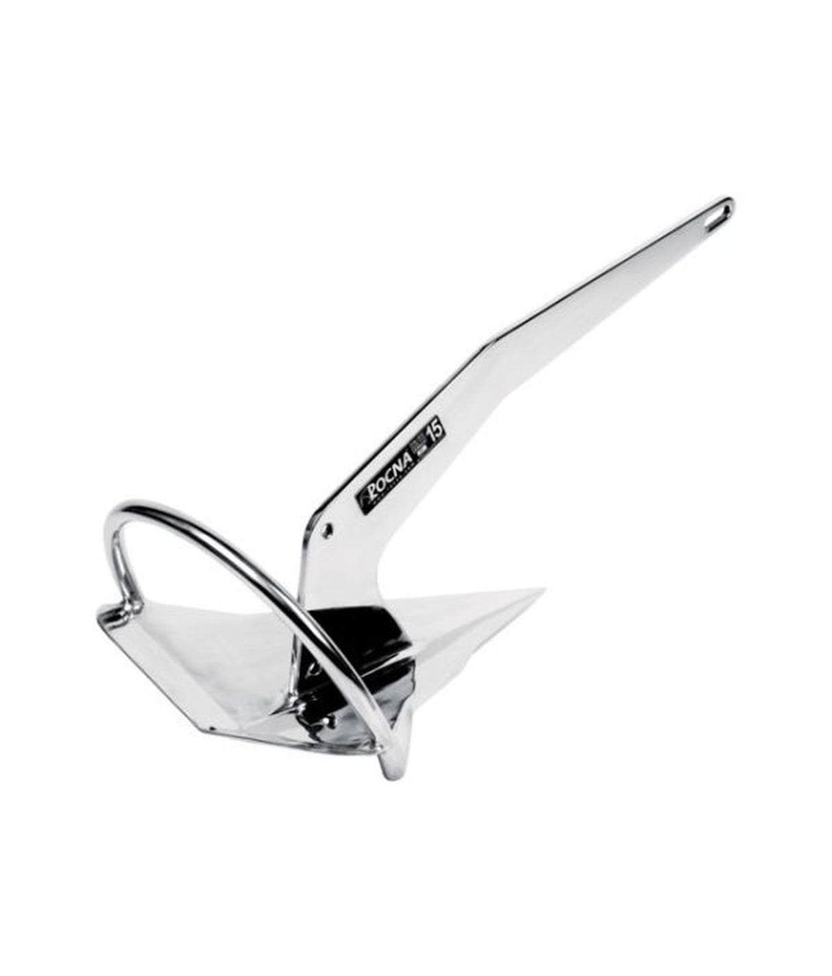 Rocna anchor stainless steel 4kg – roll-bar precision setting