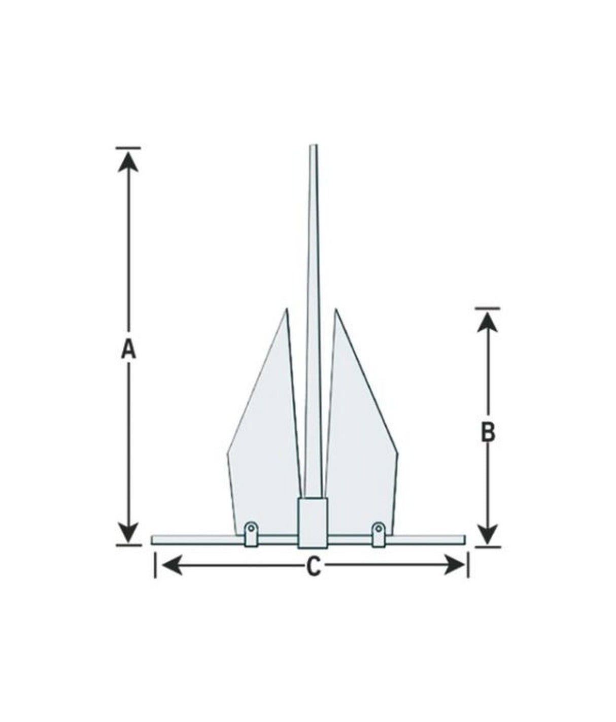 Fortress Anker FX7 – instelbare vloeien 32°/45°, ABS typegoedkeuring