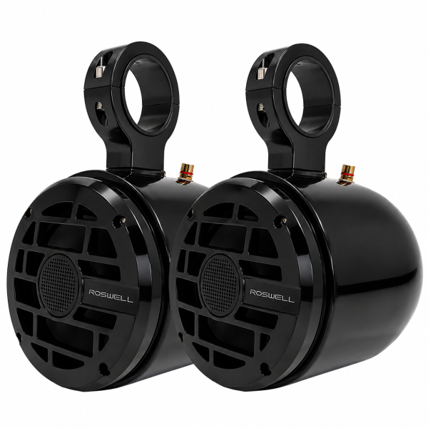Roswell R 6,5 Tower Speakers zwart