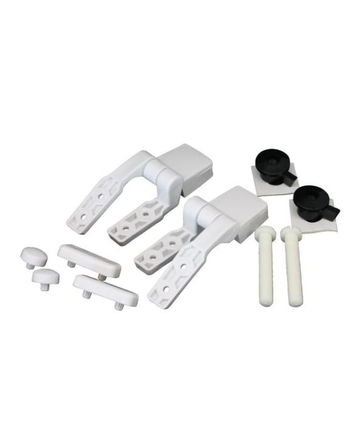 Talamex juego de bisagras para asiento y tapa de madera 80115115