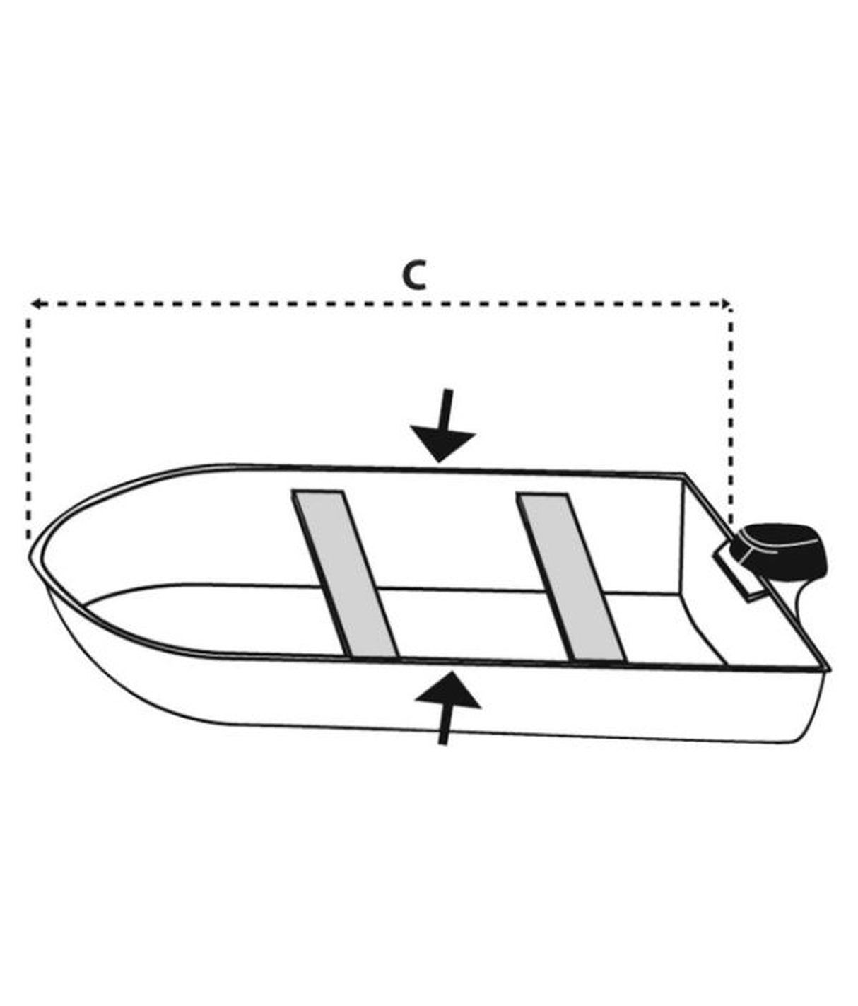 Talamex bottes de bateau XXS (420–480 cm) – revêtement PU et anneaux en D