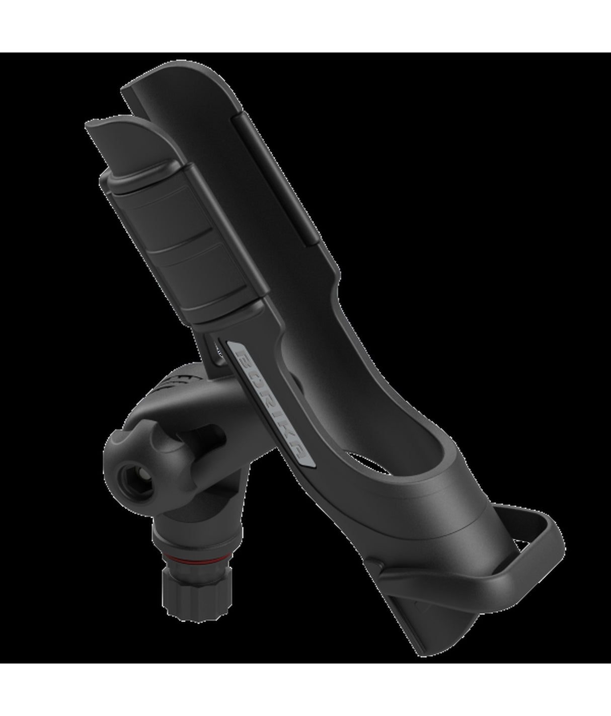 Borika hengelhouder zwart 85200162 – voor verschillende werpmolens