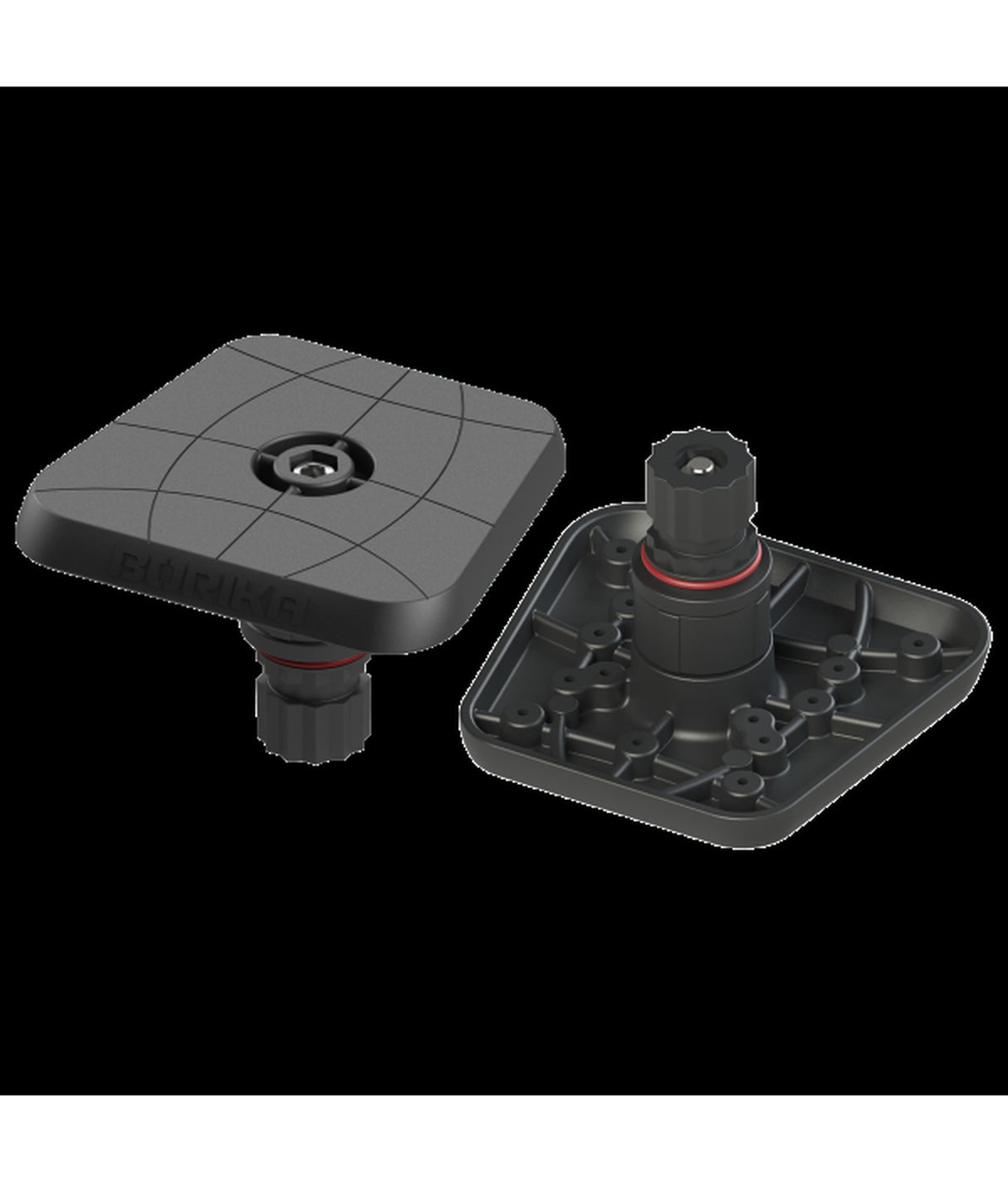 Borika versterkte montageplaat voor fishfinder schermen tot 7 inch