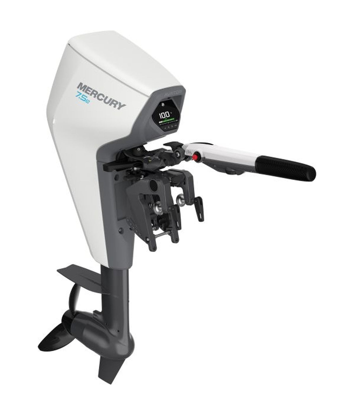 Mercury Avator 7.5e ELH kit motore fuoribordo elettrico a coda lunga