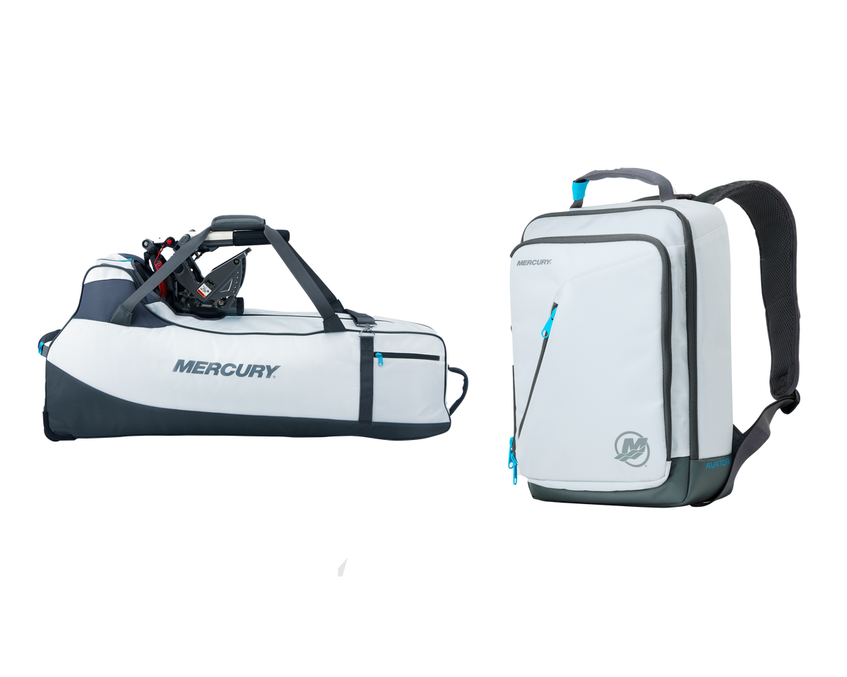 Rugtas en draagtas bundel Avator 7.5e kortstaart en accu