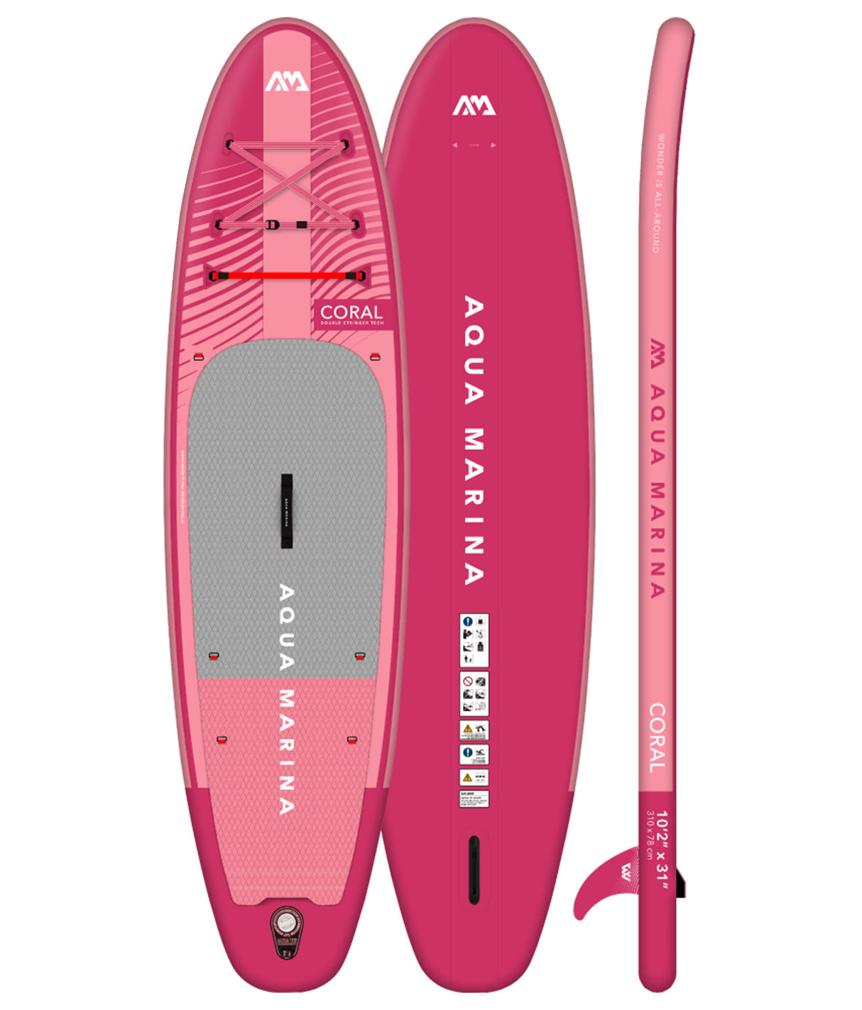 Aqua Marina Coral Framboise 10'2"