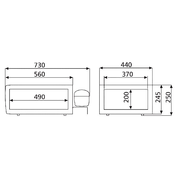 Dometic Coolmatic CD 30 koellade wit 30 L