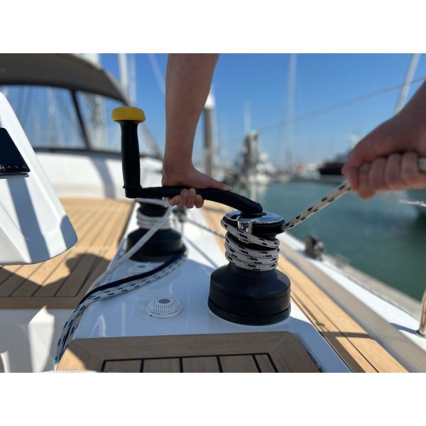 Lewmar Pro touch PG lierhendel 200 mm Black Edition