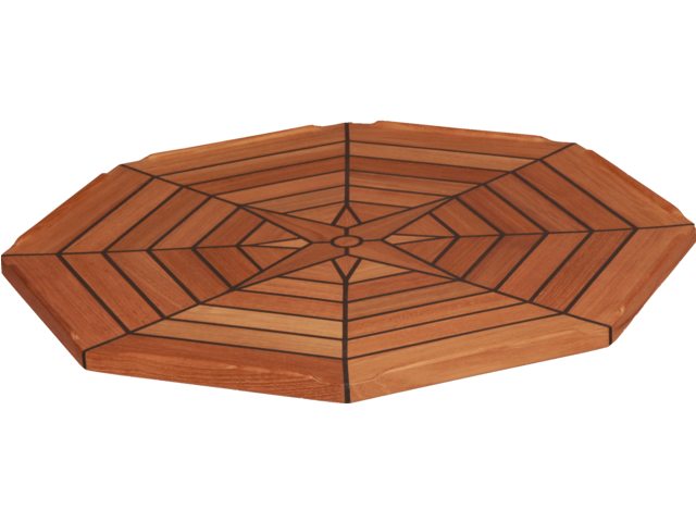 Tafelblad teak &039;eight&039; › 55cm