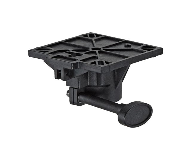 Stoelpoot kop kunststof grijs