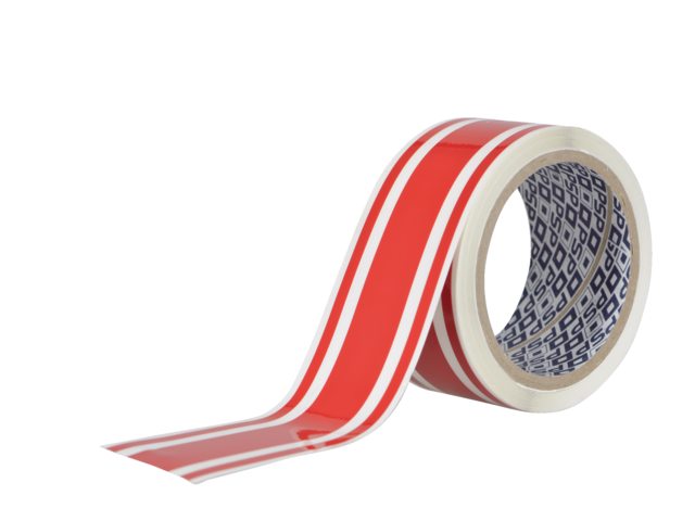 Colourstripes T2 rood 44mm 10m