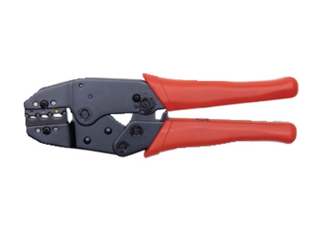 Krimptang ratchet voor ge‹soleerde terminals