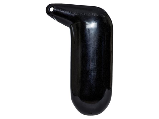 Stootwil hoek 1 zwart 15x32cm