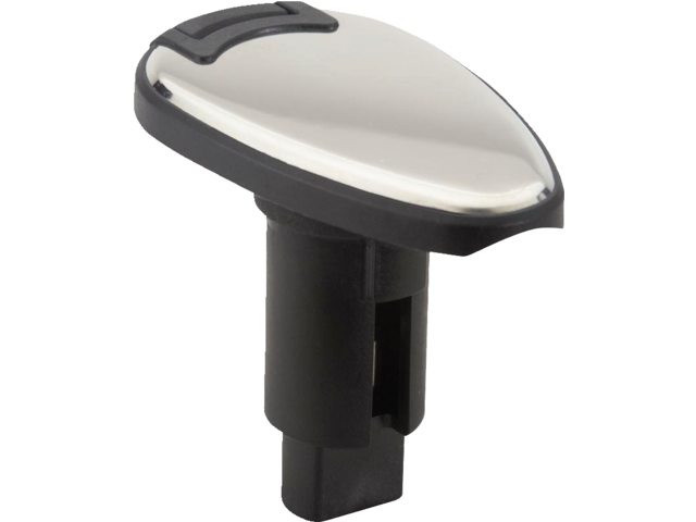 Inbouw montagevoet Lightarmor ovaal RVS kap