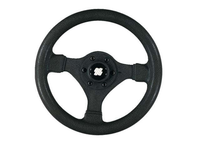 V45 stuurwiel zwart 3-spaaks