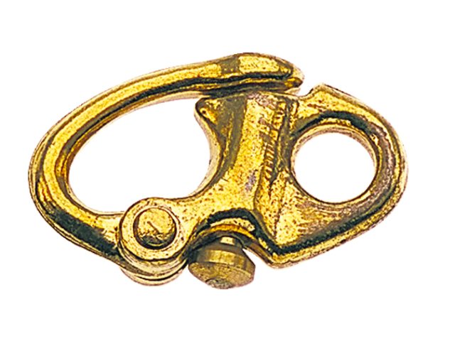 Snapsluiting brons vast oog 100mm