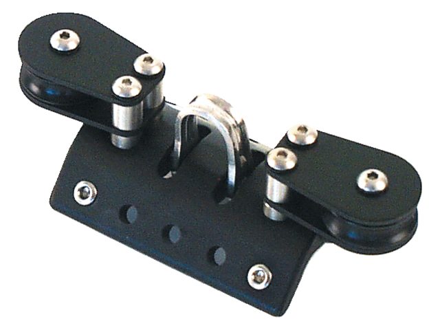 Overloopslede cl voor 23mm rail 6rol