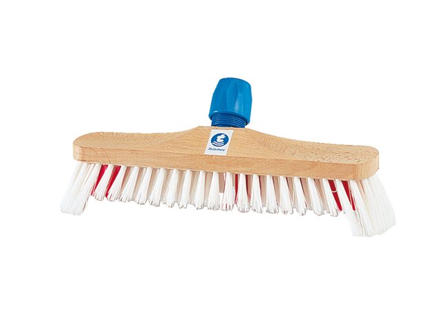 Luiwagen hout met baard rilsan