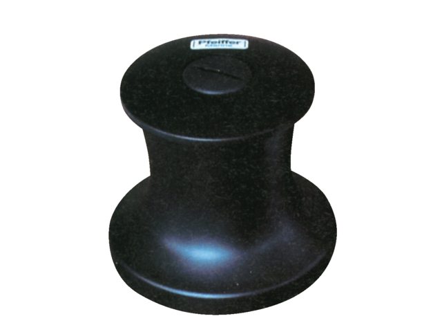 Sjorlier aluminium nr2 links zwart