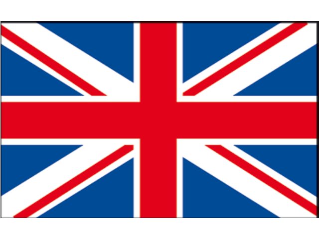 Union jack vlag 20x30