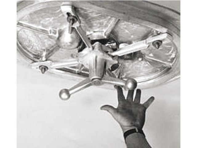 0031-2065 7.5 O.D. Inside Escape Wheel [alum With Pin, For 20 or larger hatches