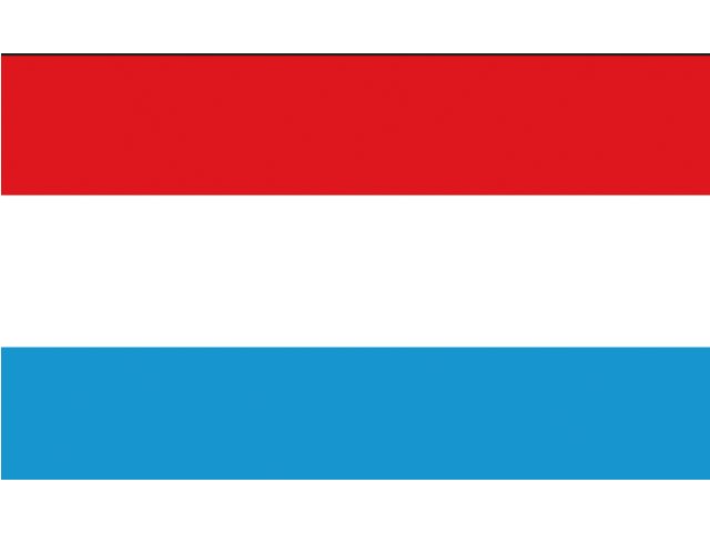 Luxemburgse vlag 70x100