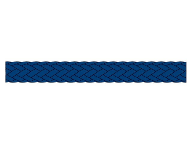 Tiptolest porto 12mm navy per meter