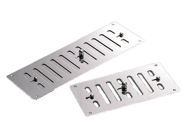 Ventilatierooster met gaas 229x76mm