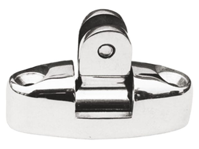 Dekscharnier rvs 180ø met borgring