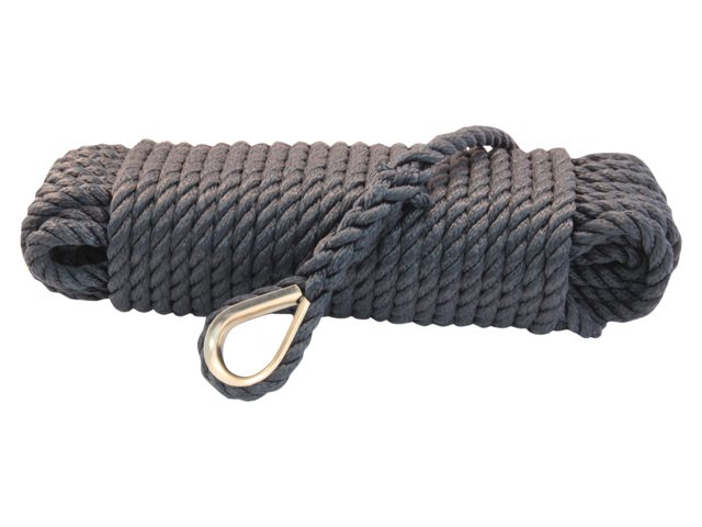 Ankerlijn polypropyleen 10mm 20m navy